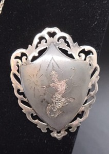 lot 83 image: Vintage Siam Sterling Silver Jewelry Set