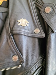 lot 189 image: Harley Davidson Leather Jacket