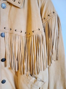 lot 193 image: M. Julian Fringe Leather Jacket