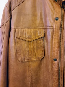 lot 195 image: Carbon 2 Cobalt Leather Jacket