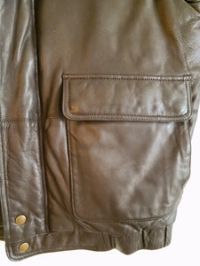 lot 202 image: Eddie Bauer Leather Vest