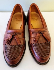 lot 217 image: Allen Edmonds Brown Leather Loafers