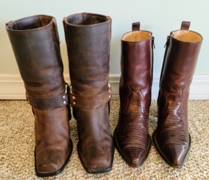 lot 245 image: Dan Post and Michael Kors Womens Boots