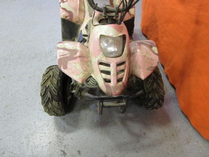 Kids 70 Pink Camo ATV