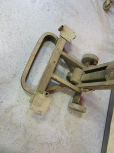 Gray Porta Matic Pneumatic Car Jack