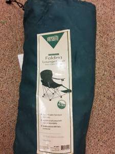 lot 20 image: Folding chair lounger