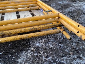 Lot Of Steel Scaffolding Uprights