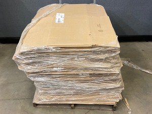 lot 17 image: Pallet Lot Of Cardboard Shipping Boxes