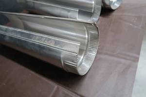 ALUMINUM ROUND DUCT PIPE