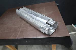ALUMINUM ROUND DUCT PIPE