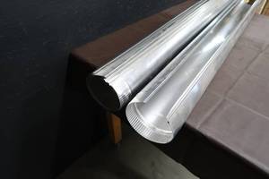 ALUMINUM ROUND DUCT PIPE
