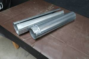 STEEL ROUND DUCT PIPE