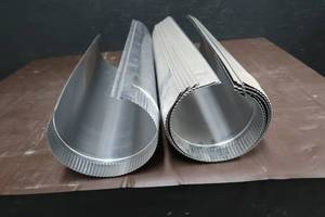 ALUMINUM ROUND DUCT PIPE