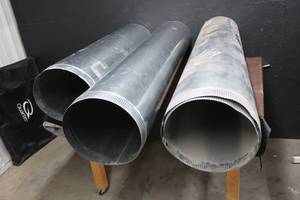 GALVANIZED STEEL ROUND DUCT PIPE