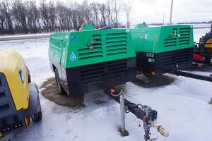 2013 Sullivan Palletek Model D185 Tow Behind Air Compressor