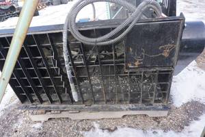 2020 Mower King Universal Mount Bobcat Skid Loader Skid Steer Hydraulic Cement Mixer Attachment