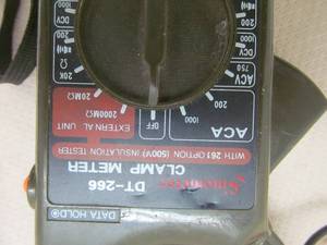 Sino meter DT-2666 clamp meter