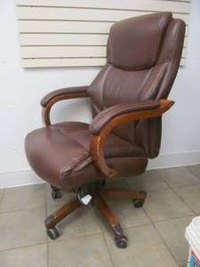 Leather office chair