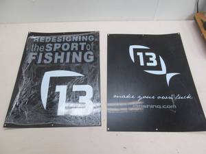 Advertising signs