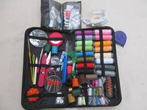 Traveling sewing kit