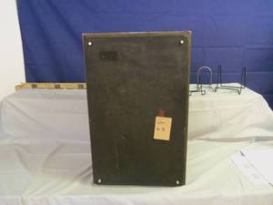 Vintage Radio Speaker with wood fra...