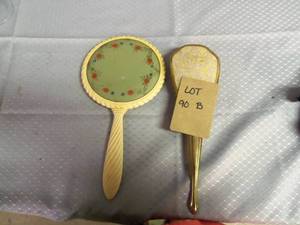 Antique Hair brush and mirror...