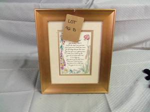 Metal Rose Gold Picture frame...