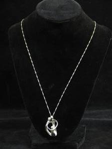 lot 37 image: Sterling Silver Family Pendant with Chain