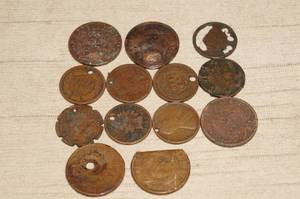 lot 125 image: Cull US Cent and 2 Cent Pieces