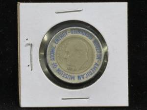 lot 126 image: Atomic Energy Museum 1961 Dime Souvenir