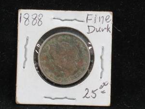 lot 104 image: 1888 US Liberty Nickel