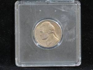 lot 111 image: 1950-D Jefferson Nickel