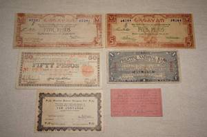 lot 140 image: Philippines Emergency Currency