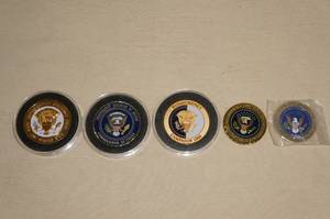 lot 30 image: Presidential and Military Coins