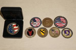 lot 31 image: Military Coins and Medallions