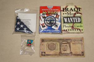 lot 35 image: Military Cards, Foreign Currency, Pin