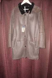 lot 4 image: NEW Mens Christ Lambskin Coat