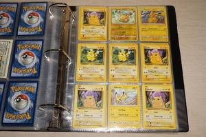 lot 53 image: Binder of Pokemon Pikachu Cards - Red Number, Rares, Holos, Full Art