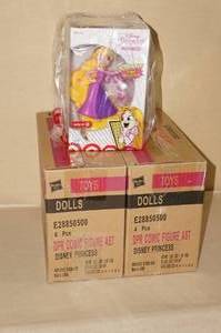 lot 80 image: NEW Hasbro Disney Princess Posable Dolls - Appears all the same