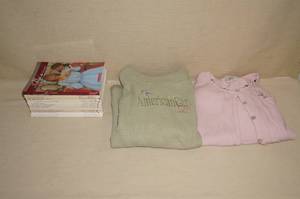 lot 79 image: American Girl Clothes and Books