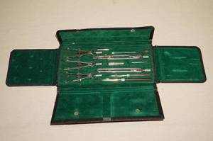 lot 91 image: Tower Precision Compass Set in Case