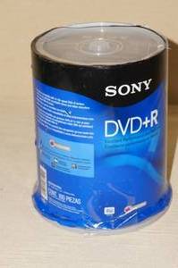 lot 93 image: Sony DVDR Blank DVDs