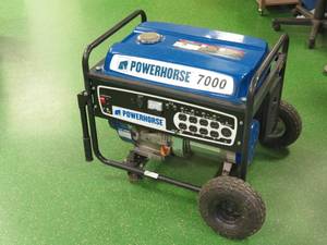 lot 101 image: NOT Running Powerhorse 7000 Watt Generator