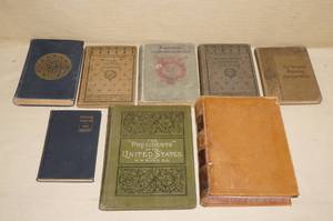 lot 137 image: Antique Hard Cover Books
