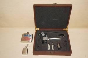 lot 150 image: Corkscrew Set, Flasks