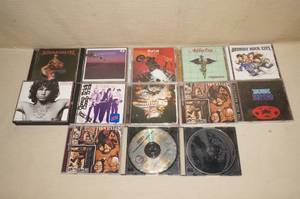 lot 154 image: CDs - Van Halen, Motley Crue, Megadeth