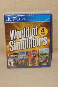 lot 160 image: NEW PS4 World of Simulators Game Set
