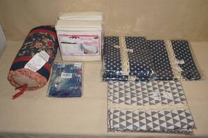 lot 199 image: Pillow, Bed Skirts, Linens