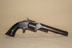 lot 2 image: Antique Smith & Wesson .32 Model 2 Army Revolver