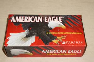 lot 22 image: Box of 50 Federal American Eagle .44 Rem Mag 240 Gr JHP Ammo